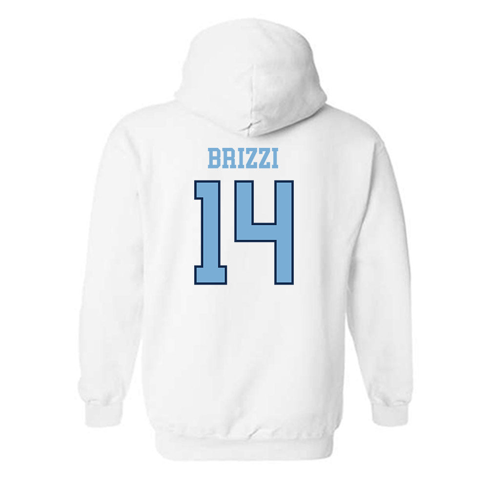 UNC - NCAA Men's Basketball : Angelo Brizzi - Sports Shersey Hooded Sweatshirt-1