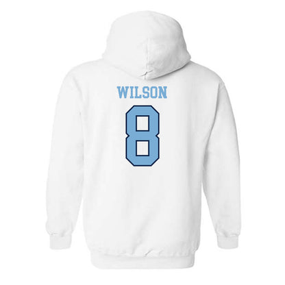 UNC - NCAA Men's Basketball : Caleb Wilson - Sports Shersey Hooded Sweatshirt-1