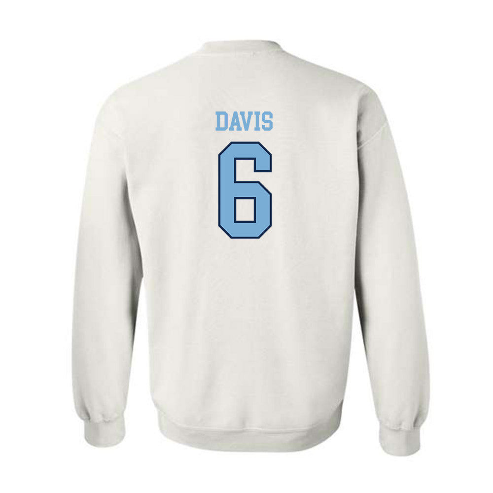 UNC - NCAA Men's Basketball : Elijah Davis - Sports Shersey Crewneck Sweatshirt-1