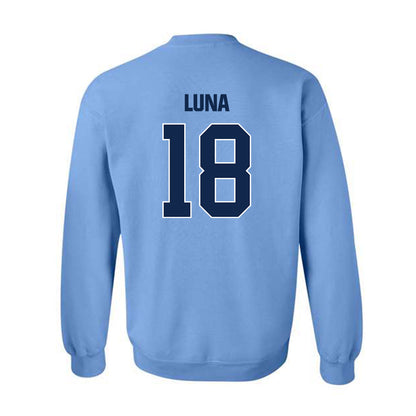 UNC - NCAA Men's Soccer : Jonathan Luna - Sports Shersey Crewneck Sweatshirt-1