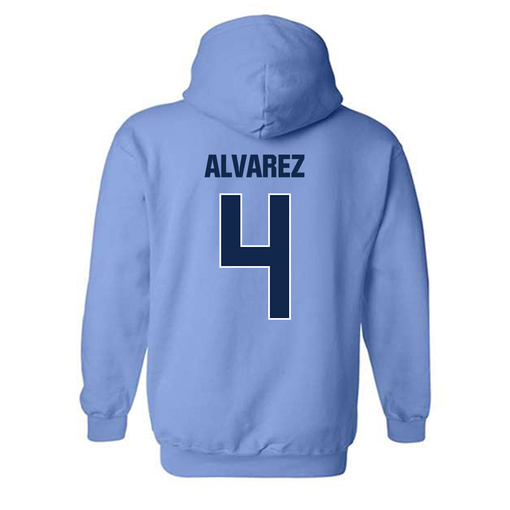 UNC - NCAA Women's Soccer : Aven Alvarez - Sports Shersey Hooded Sweatshirt-1