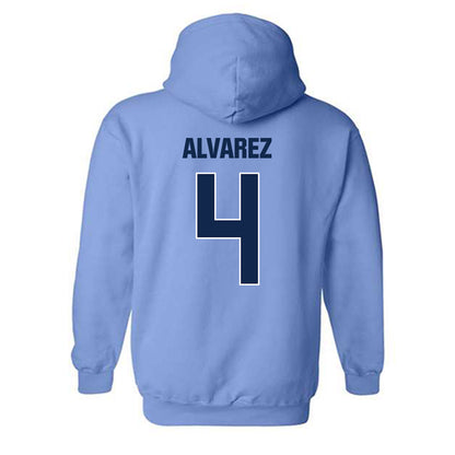 UNC - NCAA Women's Soccer : Aven Alvarez - Sports Shersey Hooded Sweatshirt-1