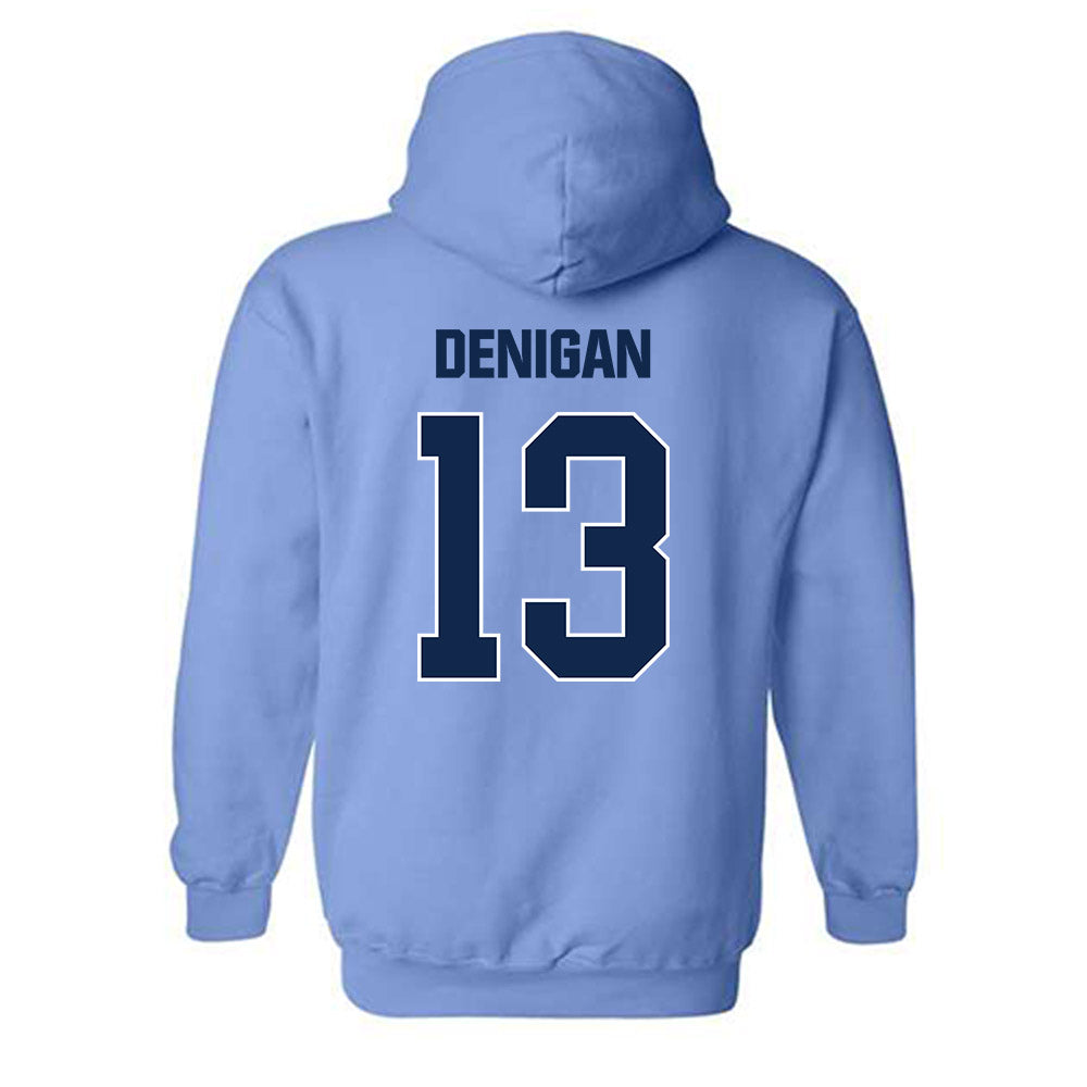 UNC - NCAA Women's Soccer : Summer Denigan - Sports Shersey Hooded Sweatshirt-1