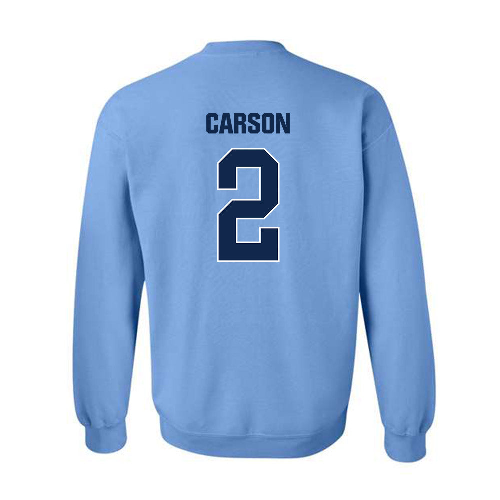 UNC - NCAA Men's Soccer : Myles Carson - Sports Shersey Crewneck Sweatshirt-1