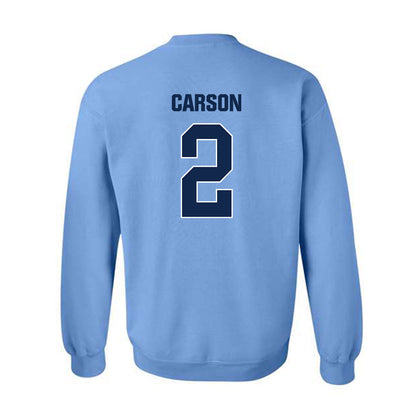 UNC - NCAA Men's Soccer : Myles Carson - Sports Shersey Crewneck Sweatshirt-1