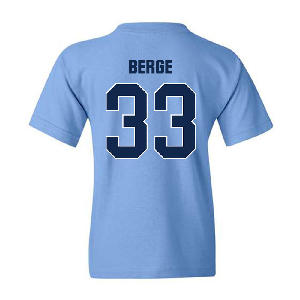 UNC - NCAA Men's Soccer : Riley Berge - Sports Shersey Youth T-Shirt