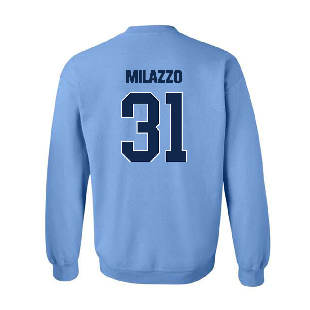 UNC - NCAA Men's Soccer : Cristian Milazzo - Sports Shersey Crewneck Sweatshirt-1