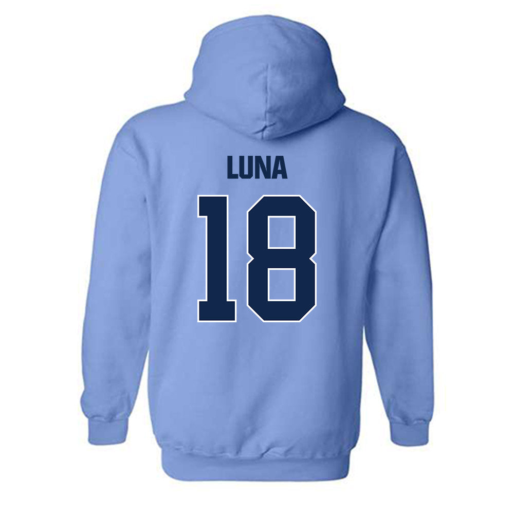 UNC - NCAA Men's Soccer : Jonathan Luna - Sports Shersey Hooded Sweatshirt-1