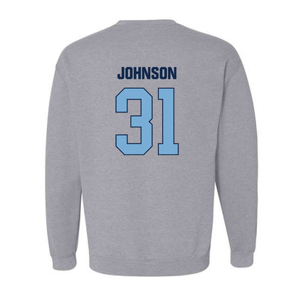 UNC - NCAA Baseball : Olin Johnson - Sports Shersey Crewneck Sweatshirt-1