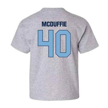 UNC - NCAA Baseball : Walker McDuffie - Sports Shersey Youth T-Shirt-1