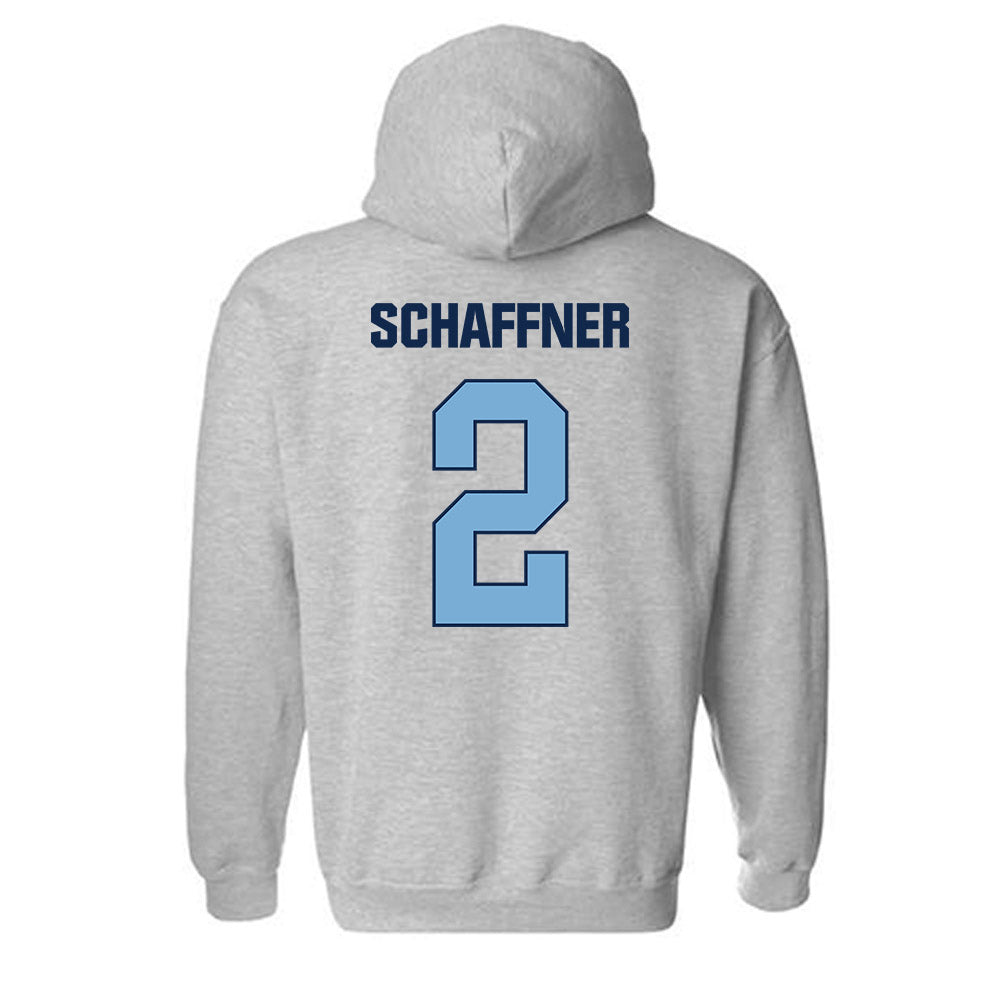 UNC - NCAA Baseball : Jake Schaffner - Sports Shersey Hooded Sweatshirt-1