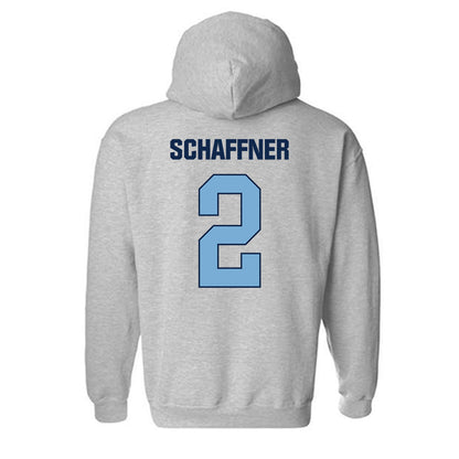 UNC - NCAA Baseball : Jake Schaffner - Sports Shersey Hooded Sweatshirt-1