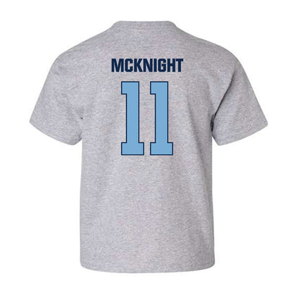 UNC - NCAA Baseball : Matt McKnight - Sports Shersey Youth T-Shirt-1