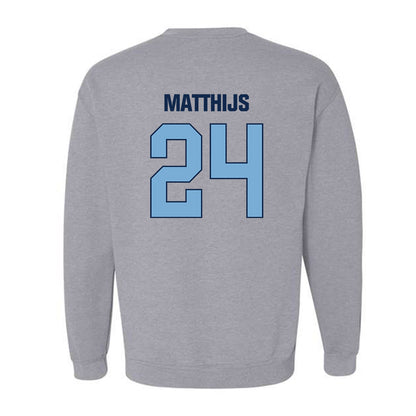 UNC - NCAA Baseball : Matthew Matthijs - Sports Shersey Crewneck Sweatshirt-1