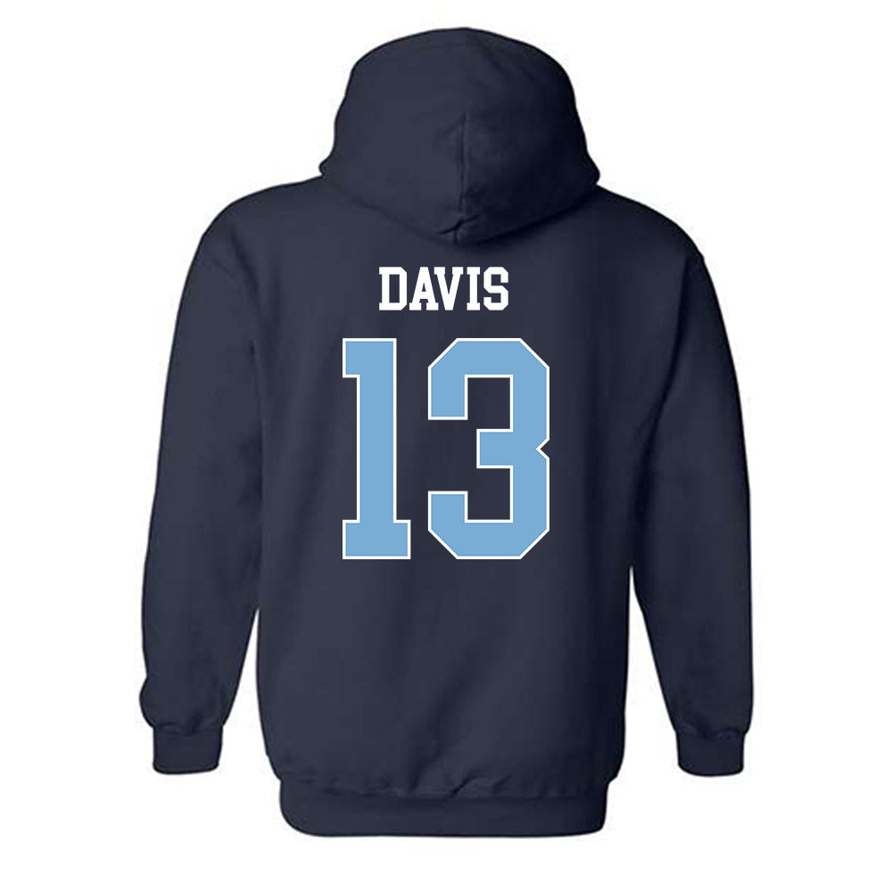 UNC - NCAA Softball : Kina Davis - Sports Shersey Hooded Sweatshirt-1