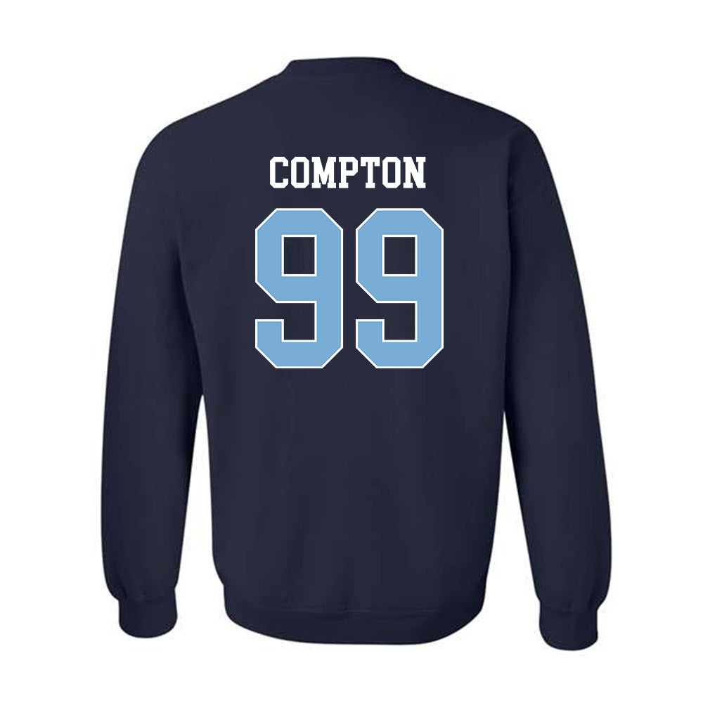 UNC - NCAA Softball : Carly Compton - Sports Shersey Crewneck Sweatshirt-1