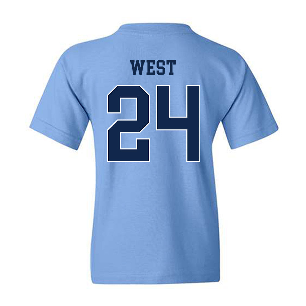UNC - NCAA Women's Volleyball : Addison West - Sports Shersey Youth T-Shirt-1