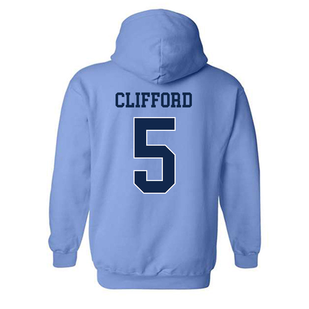 UNC - NCAA Women's Volleyball : Meghan Clifford - Sports Shersey Hooded Sweatshirt-1