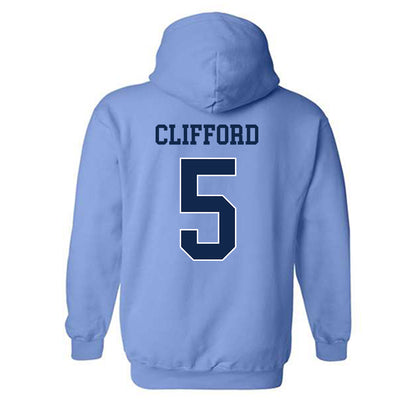 UNC - NCAA Women's Volleyball : Meghan Clifford - Sports Shersey Hooded Sweatshirt-1