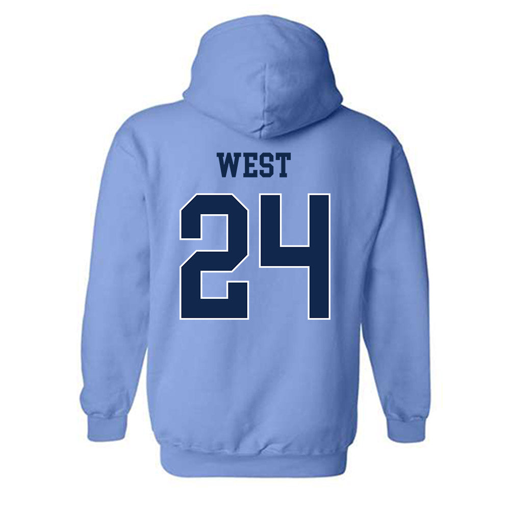 UNC - NCAA Women's Volleyball : Addison West - Sports Shersey Hooded Sweatshirt-1