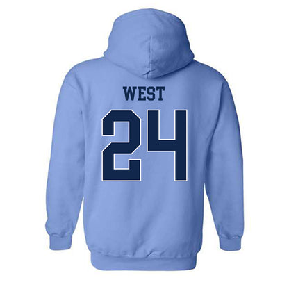 UNC - NCAA Women's Volleyball : Addison West - Sports Shersey Hooded Sweatshirt-1