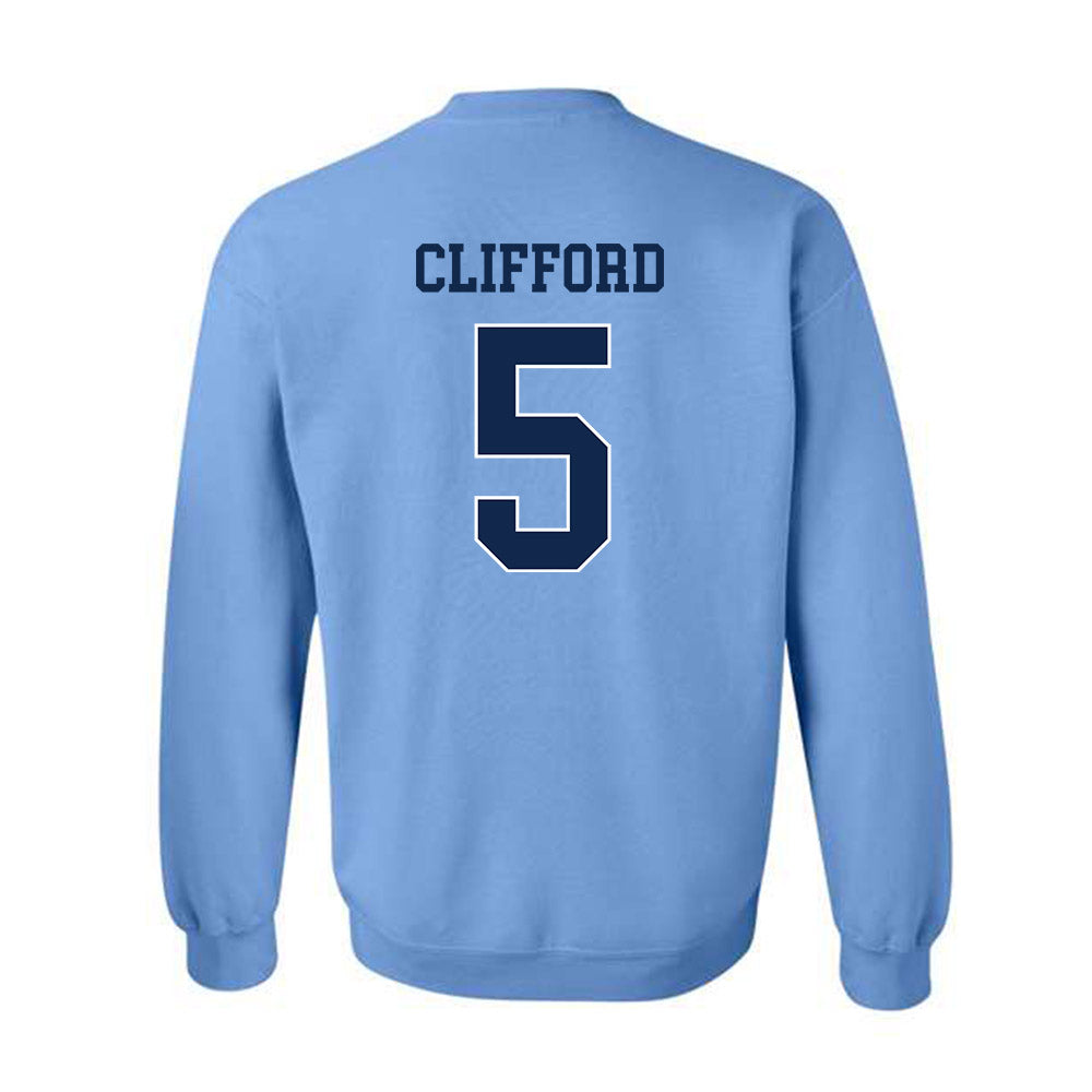 UNC - NCAA Women's Volleyball : Meghan Clifford - Sports Shersey Crewneck Sweatshirt-1