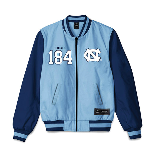 UNC - NCAA Wrestling : Nolan OBoyle - Bomber Jacket-0