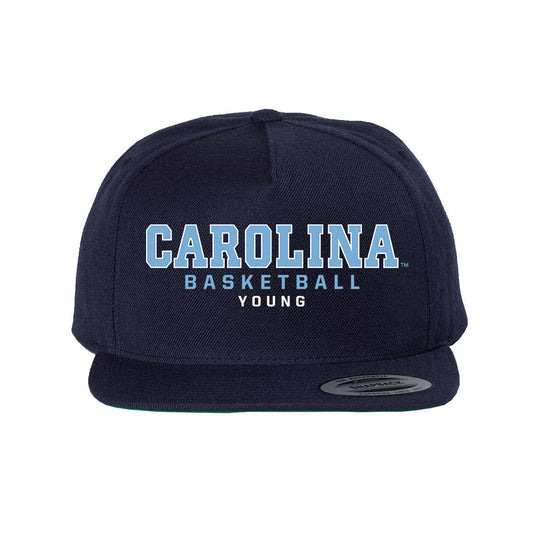 UNC - NCAA Men's Basketball : Jaydon Young - Snapback Hat-0