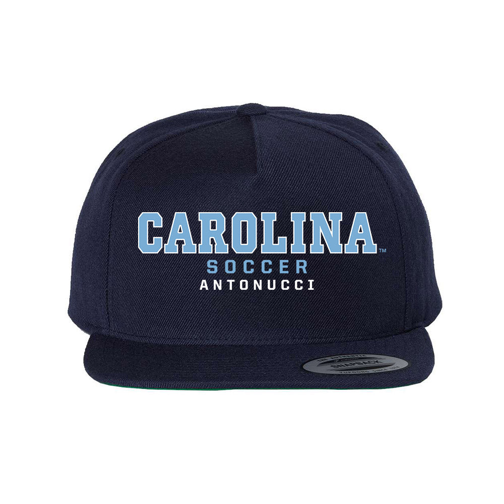 UNC - NCAA Women's Soccer : Scottie Antonucci - Snapback Hat-0