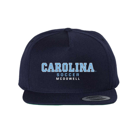 UNC - NCAA Men's Soccer : John McDowell - Snapback Hat