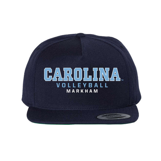 UNC - NCAA Women's Volleyball : Carly Markham - Snapback Hat-0