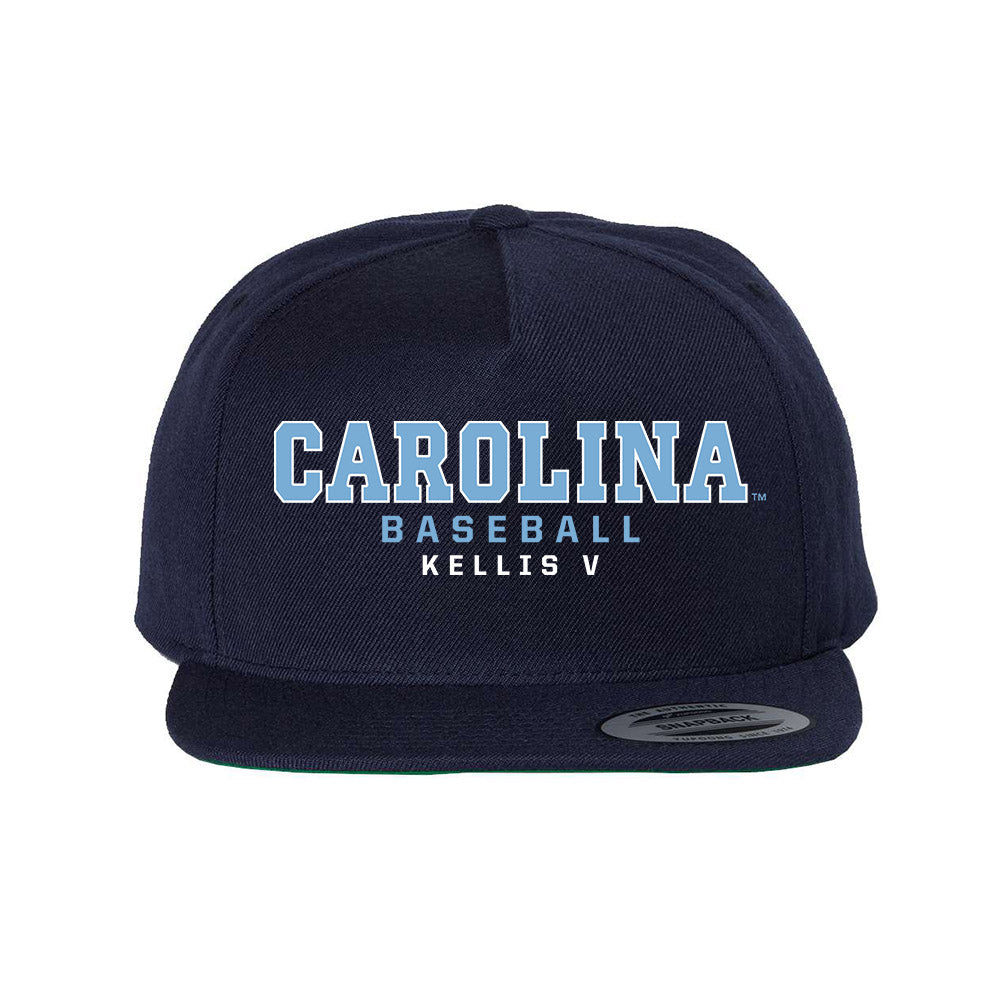 UNC - NCAA Baseball : Rom Kellis V - Snapback Hat-0