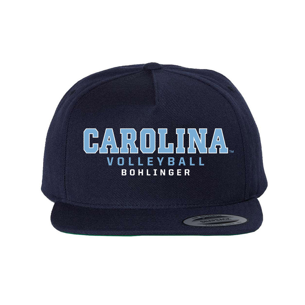 UNC - NCAA Women's Volleyball : Julia Bohlinger - Snapback Hat-0