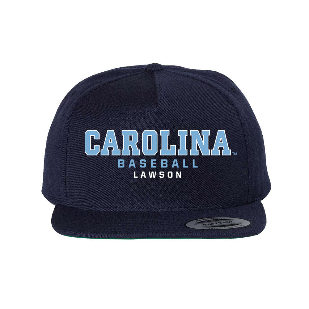 UNC - NCAA Baseball : Timmy Lawson - Snapback Hat-0
