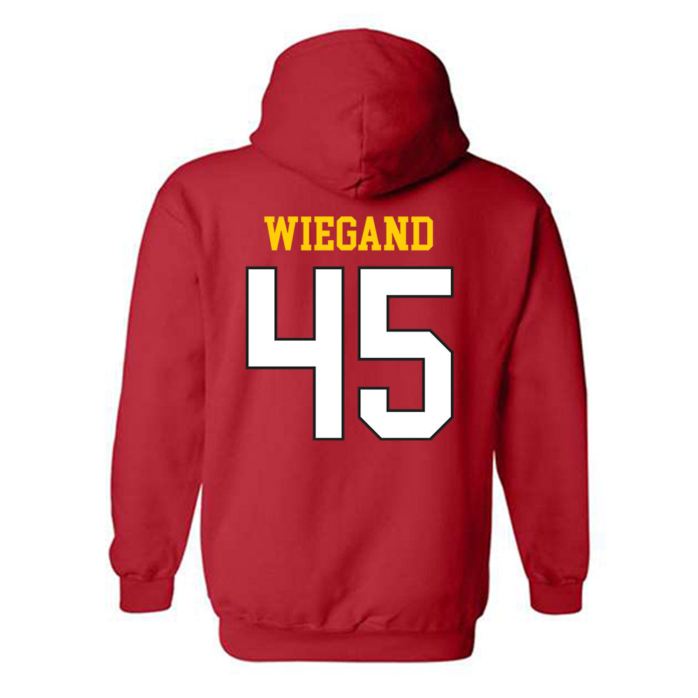 Maryland - NCAA Softball : Elisea Wiegand - Classic Shersey Hooded Sweatshirt-1