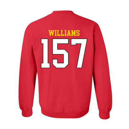 Maryland - NCAA Wrestling : Bradley Williams - Classic Shersey Crewneck Sweatshirt-1