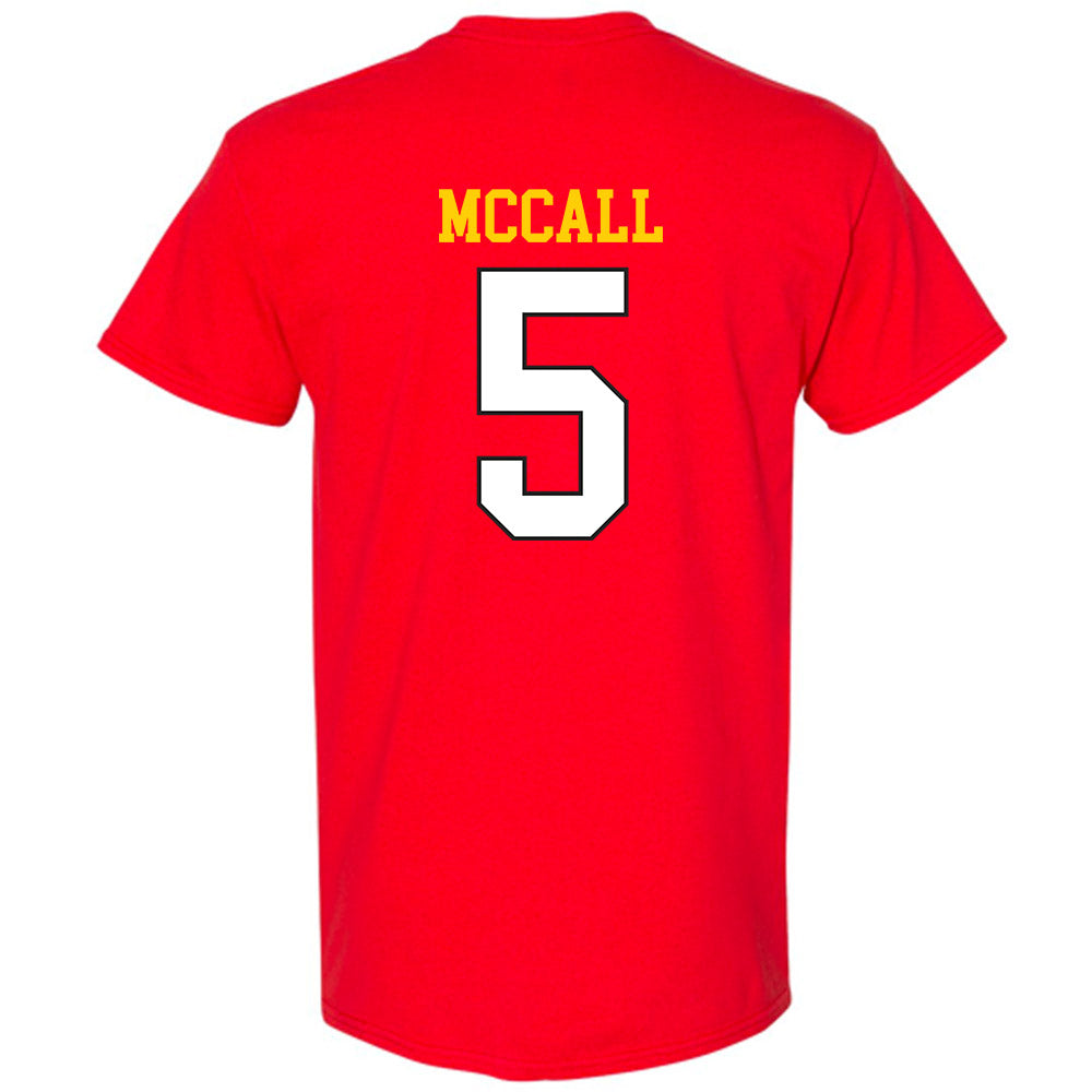 Maryland - Men's Basketball Alumni : Calvin McCall - Classic Shersey T-Shirt-1