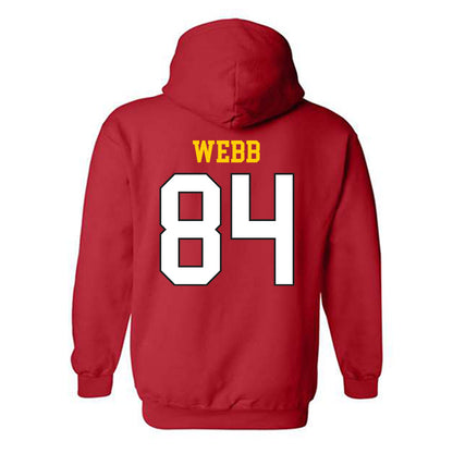 Maryland - NCAA Football : Kaleb Webb - Classic Shersey Hooded Sweatshirt-1