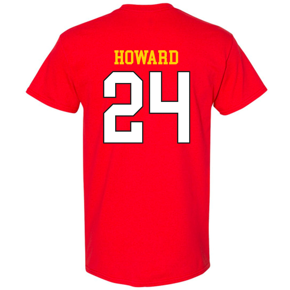 Maryland - NCAA Football : Iverson Howard - Classic Shersey T-Shirt-1