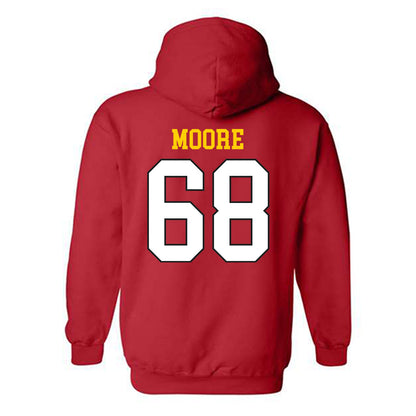 Maryland - NCAA Football : Carlos Moore - Classic Shersey Hooded Sweatshirt-1