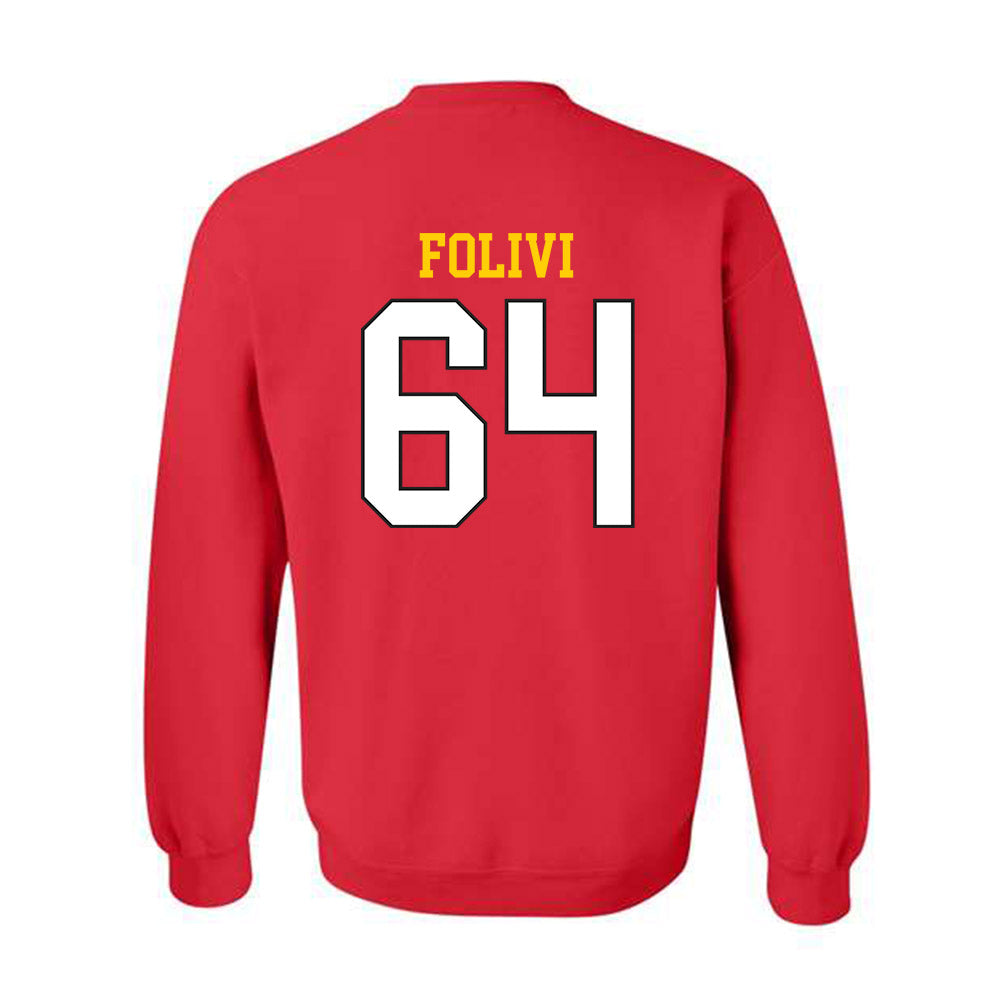Maryland - NCAA Football : Aaron Folivi - Classic Shersey Crewneck Sweatshirt