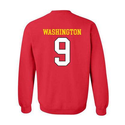 Maryland - NCAA Men's Basketball : Solomon Washington - Classic Shersey Crewneck Sweatshirt-1