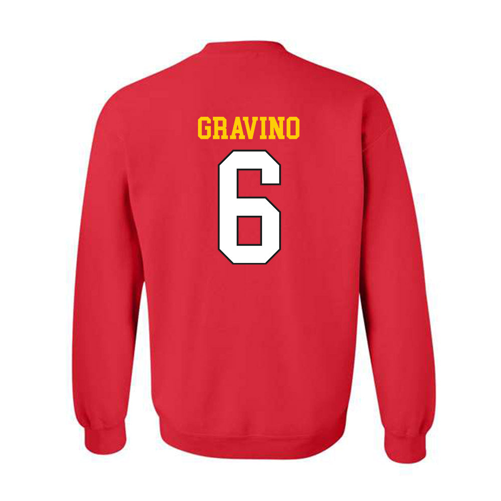 Maryland - NCAA Men's Lacrosse : Thomas Gravino - Classic Shersey Crewneck Sweatshirt-1