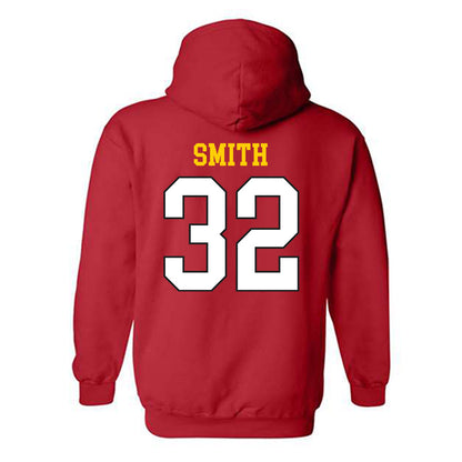 Maryland - NCAA Football : Carlton Smith - Classic Shersey Hooded Sweatshirt-1