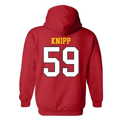 Maryland - NCAA Football : Rory Knipp - Classic Shersey Hooded Sweatshirt-1