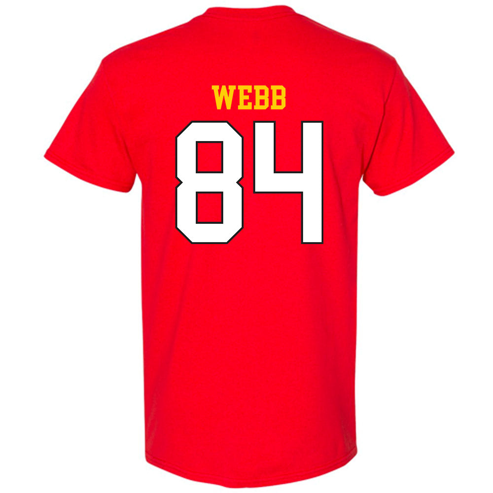 Maryland - NCAA Football : Kaleb Webb - Classic Shersey T-Shirt-1