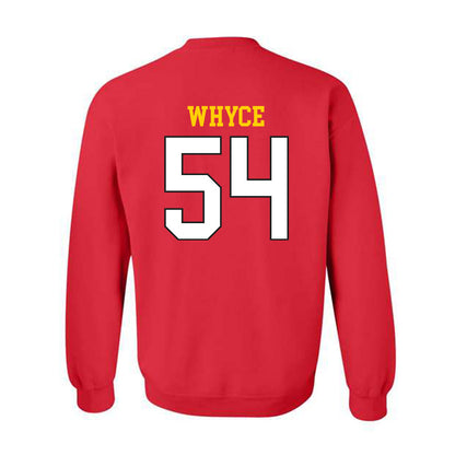 Maryland - NCAA Football : JaMarcus Whyce - Classic Shersey Crewneck Sweatshirt-1