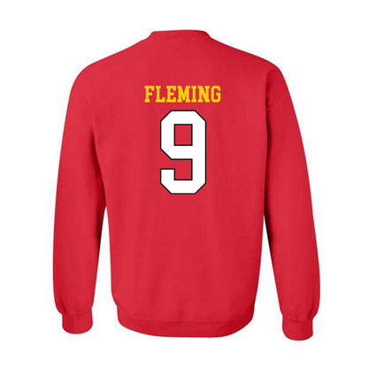 Maryland - NCAA Football : Dorian Fleming - Classic Shersey Crewneck Sweatshirt-1