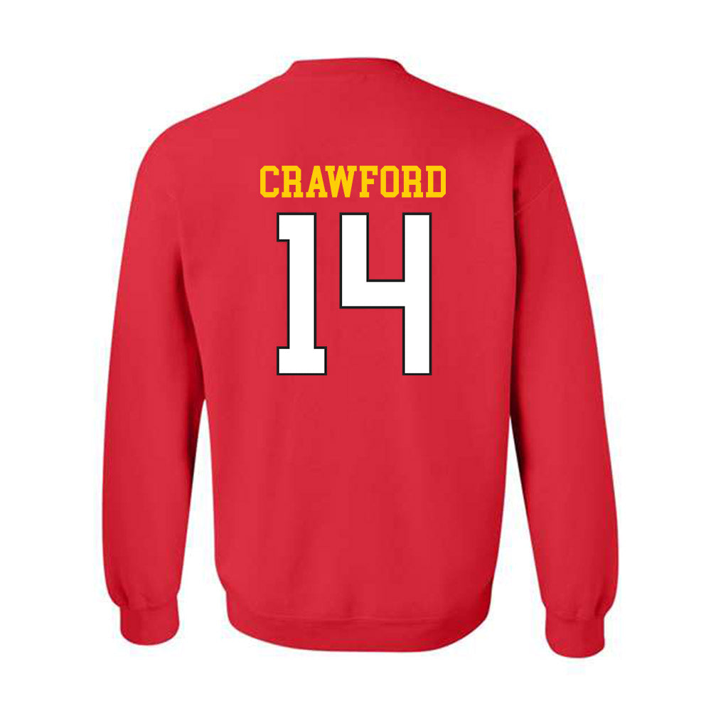 Maryland - NCAA Women's Volleyball : Ellis Crawford - Classic Shersey Crewneck Sweatshirt-1