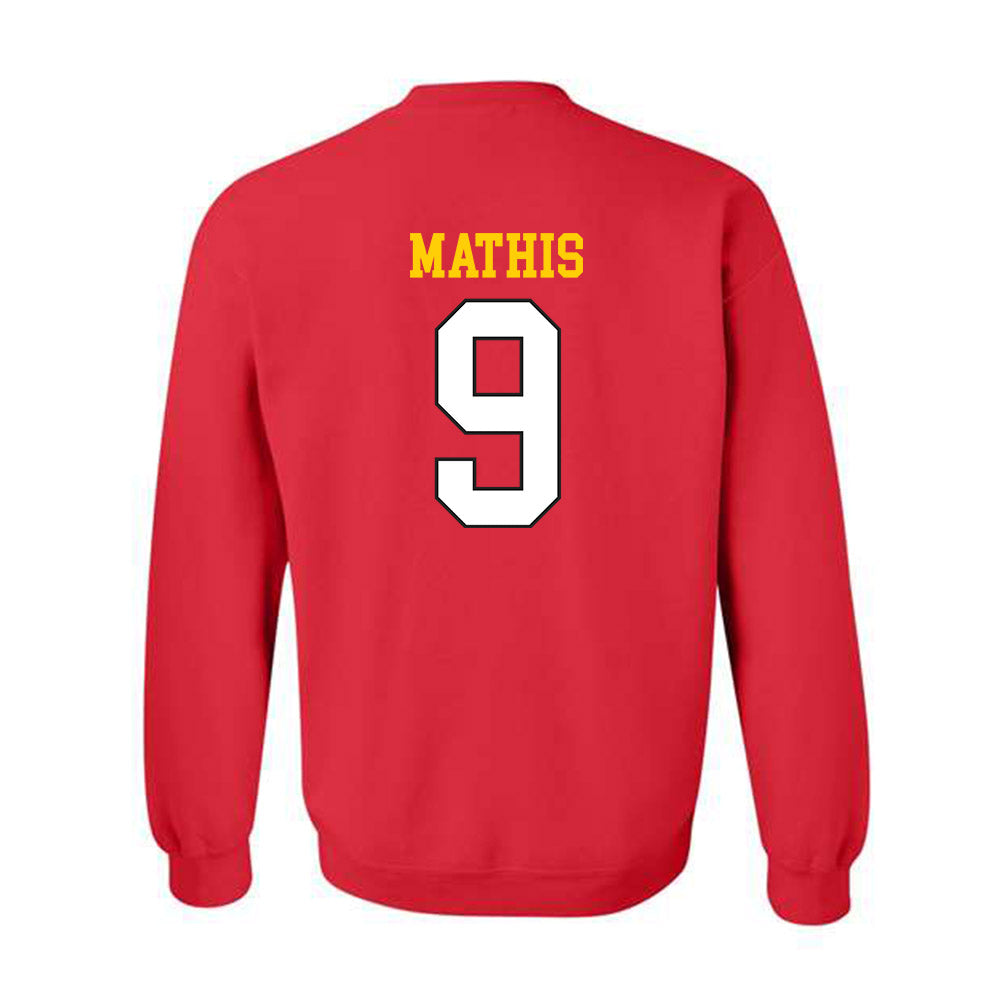 Maryland - NCAA Football : Zahir Mathis - Classic Shersey Crewneck Sweatshirt-1